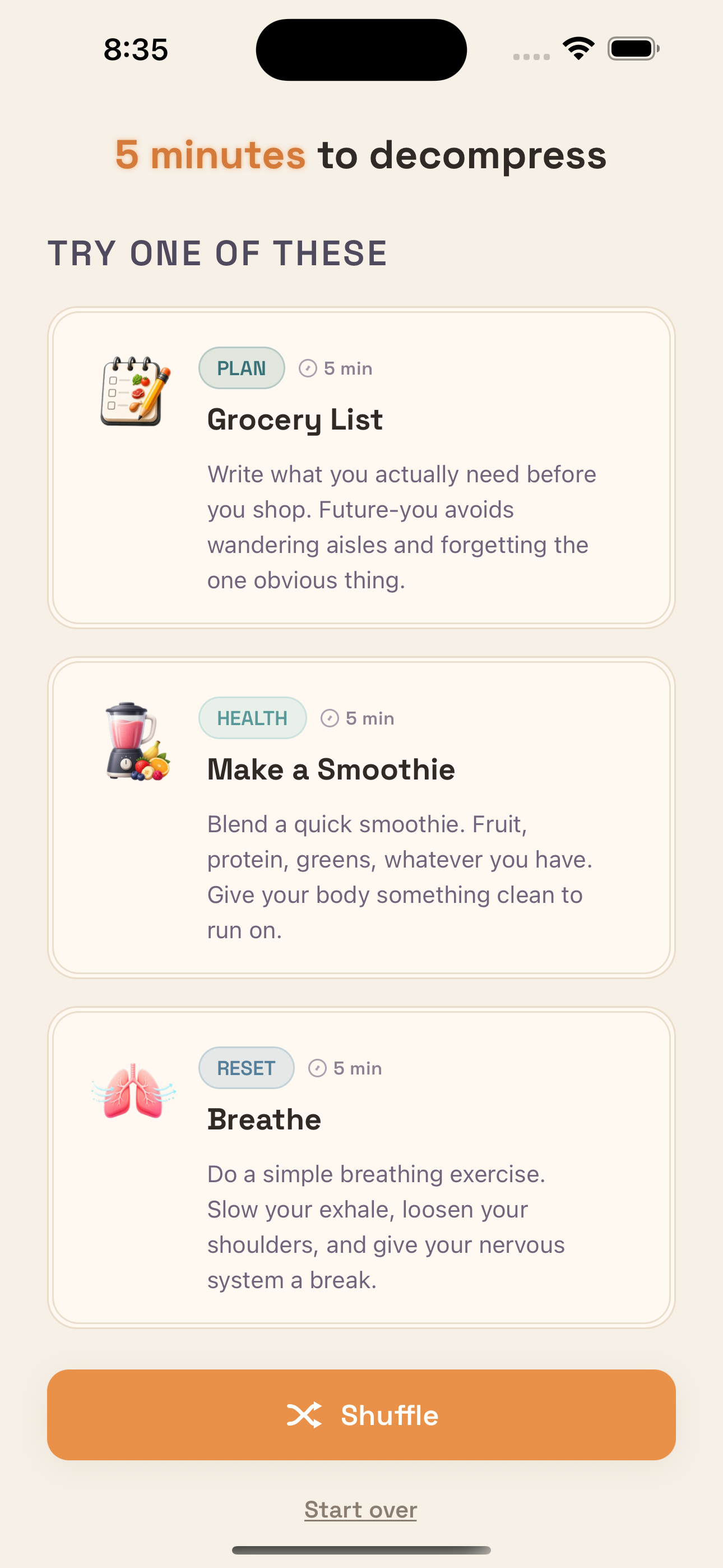 Fill the Gap app preview